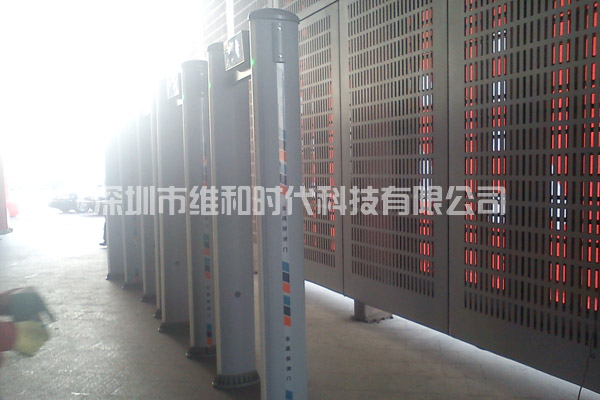 太原市珠寶展覽會(huì)日4臺(tái)SD-100B便攜式圓柱形安檢門[圖文]