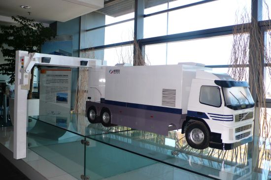 車載X光機(jī)集裝箱檢查系統(tǒng)模型