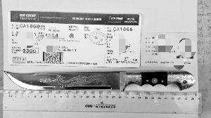 安檢門火眼金睛 旅客攜匕首過(guò)登機(jī)被拘五天[圖]